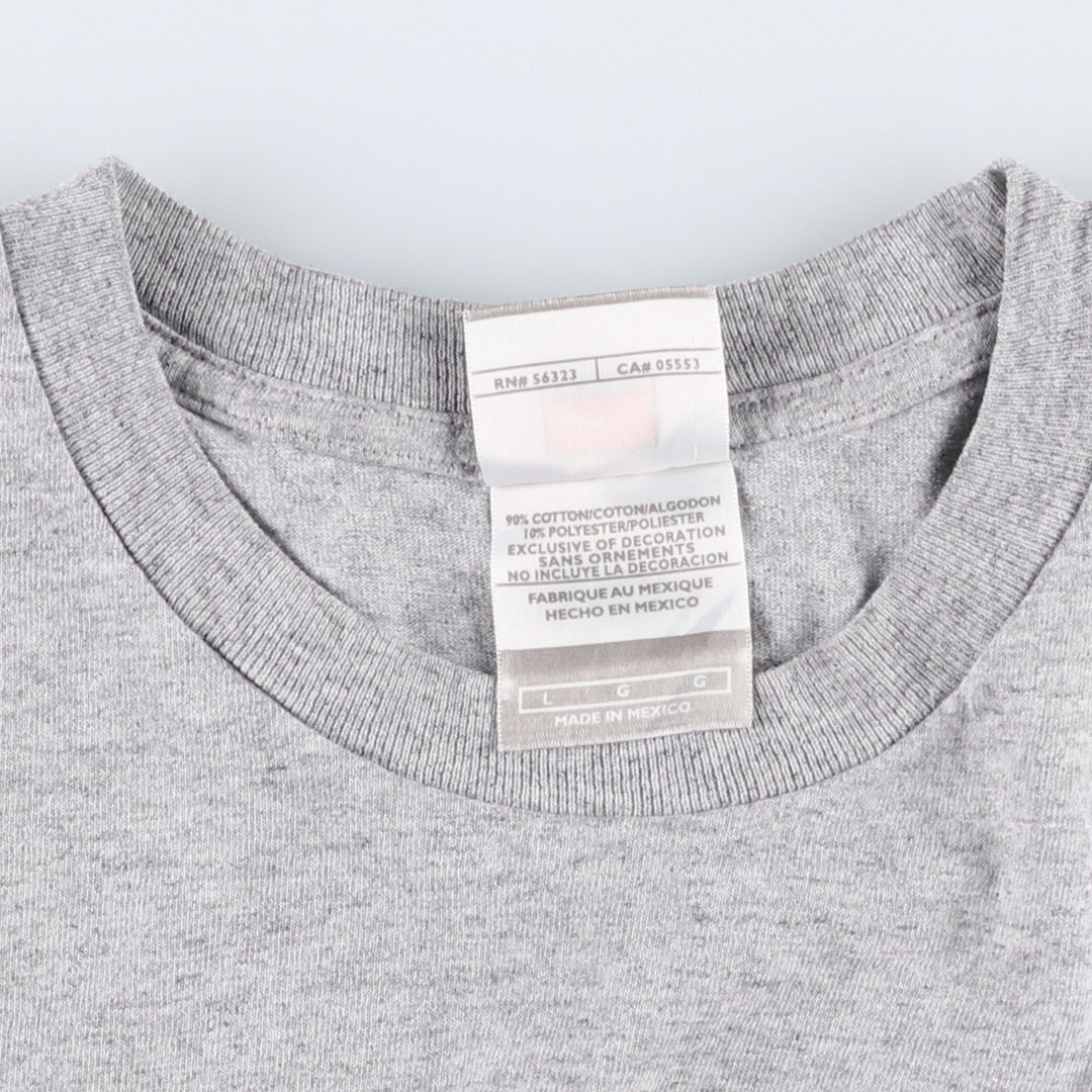 2000'S Nike Team Sports Print T-Shirt, Men's Size L (approx.) cotton gray type Vintage Second Hand