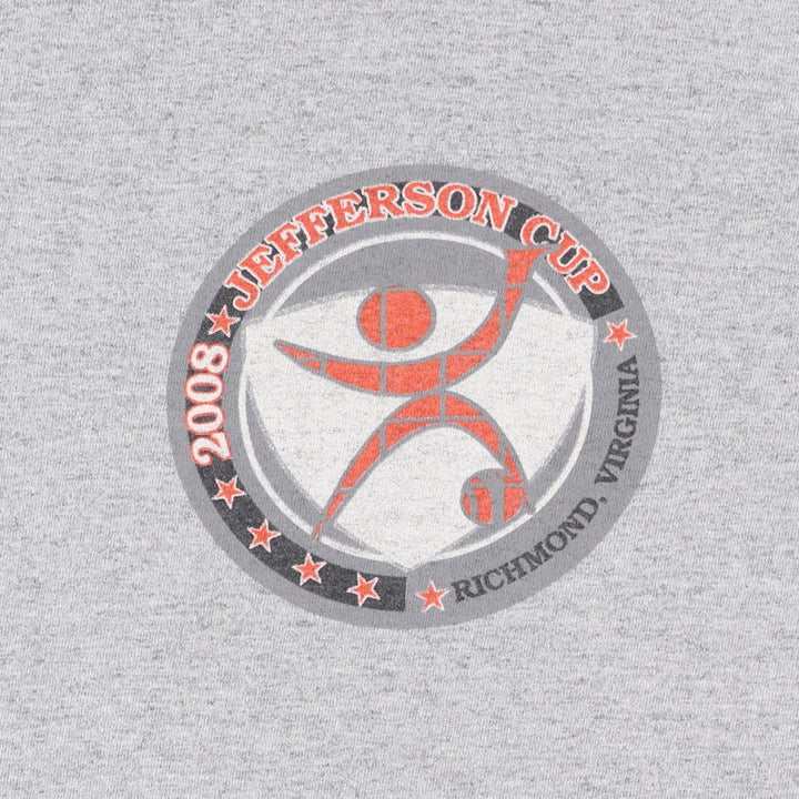 2000'S Nike Team Sports Print T-Shirt, Men's Size L (approx.) cotton gray type Vintage Second Hand