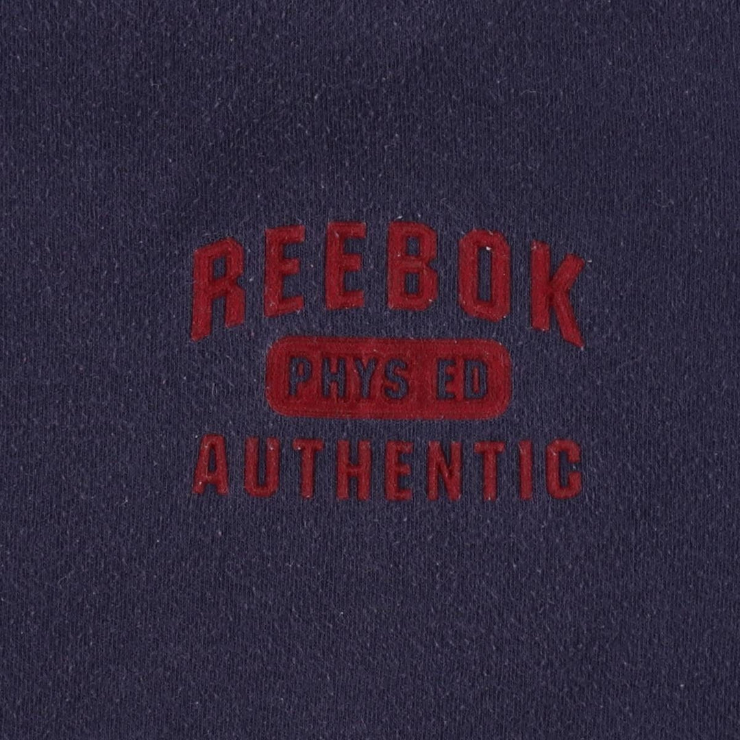 2000'S Reebok sports t-shirt, men's size M (approx.) unclear navy blue type Vintage Second Hand