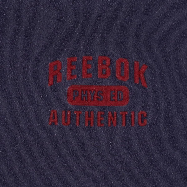 2000'S Reebok sports t-shirt, men's size M (approx.) unclear navy blue type Vintage Second Hand