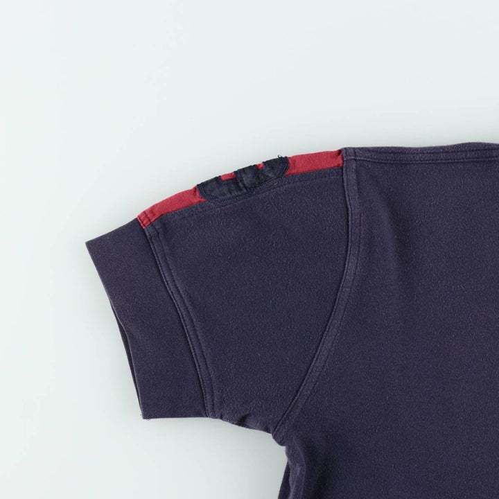 2000'S Reebok sports t-shirt, men's size M (approx.) unclear navy blue type Vintage Second Hand