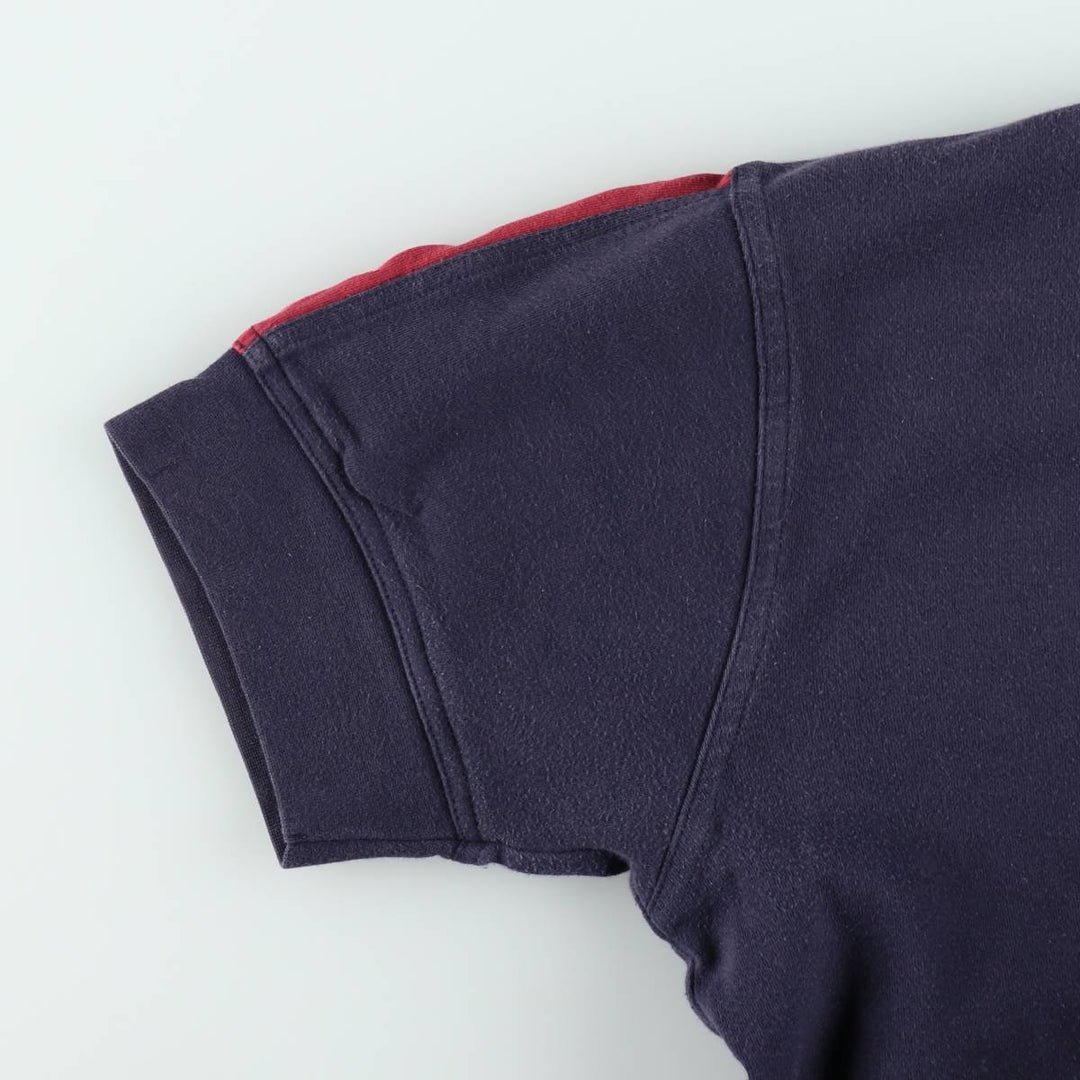 2000'S Reebok sports t-shirt, men's size M (approx.) unclear navy blue type Vintage Second Hand