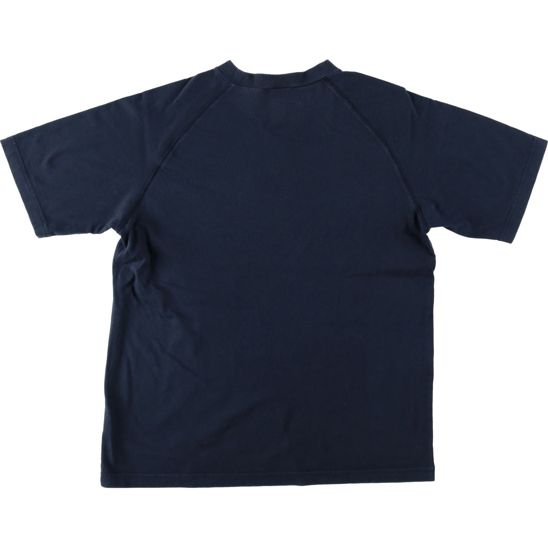 2000'S Nike sports print T-shirt, men's size M (approx.) cotton black type Vintage Second Hand