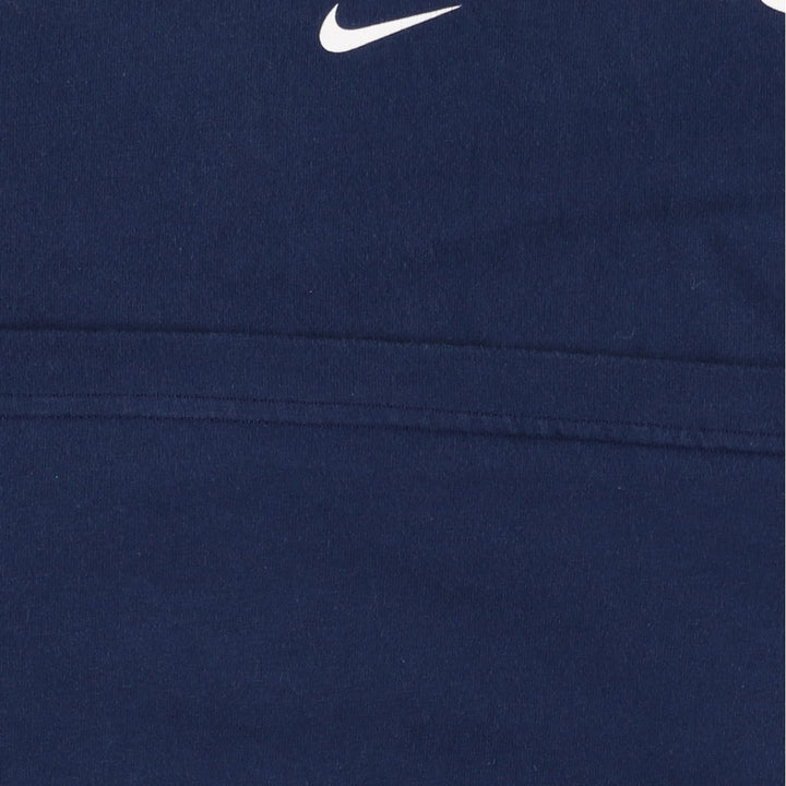 00'S Nike logo print T-shirt, men's XL size cotton navy blue type Vintage Second Hand