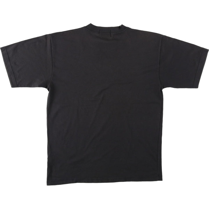 90s-00'S Puma logo print T-shirt, men's size M equivalent, vintage. cotton black type Vintage Second Hand