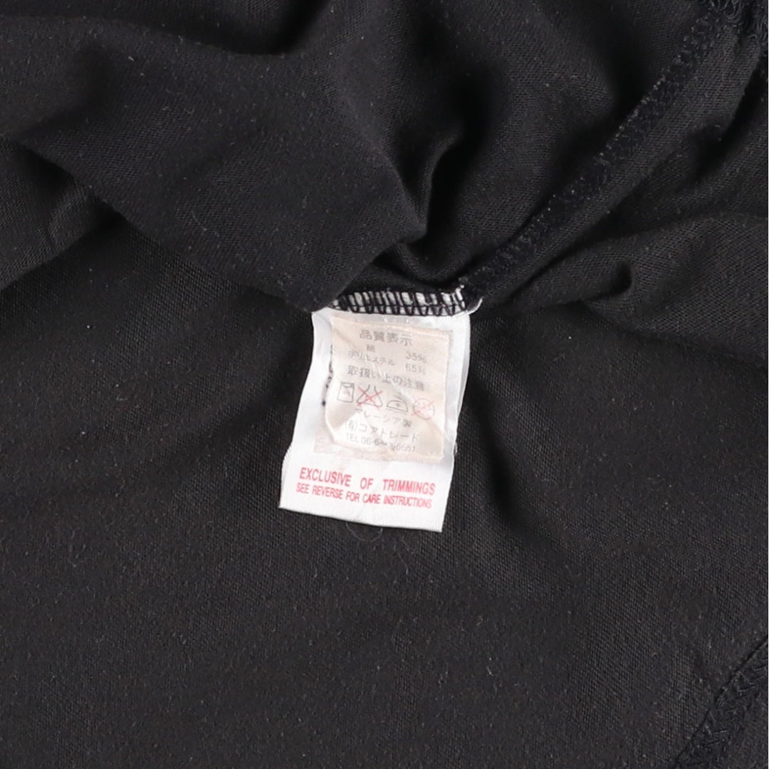 90s-00'S Puma logo print T-shirt, men's size M equivalent, vintage. cotton black type Vintage Second Hand