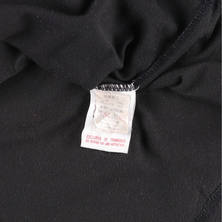 90s-00'S Puma logo print T-shirt, men's size M equivalent, vintage. cotton black type Vintage Second Hand