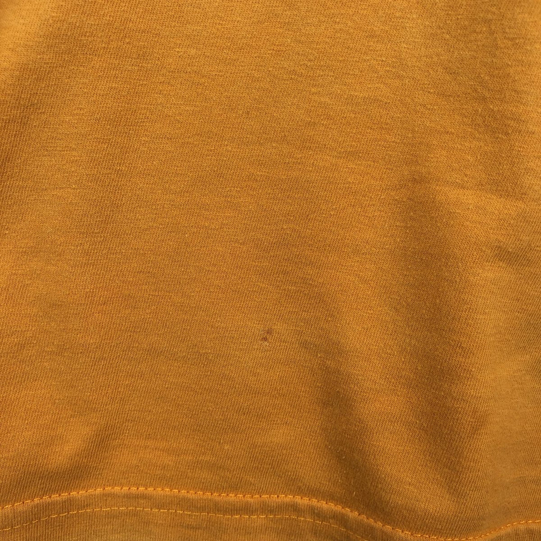 Umbro Advertising Logo Print T-Shirt, Men's Size L (approx.) cotton yellow type Vintage Second Hand