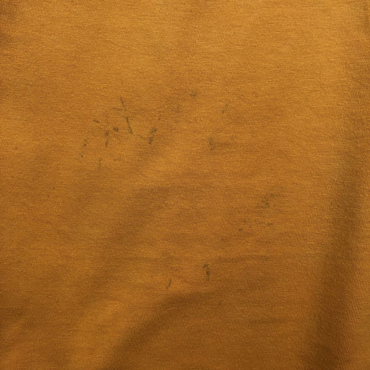 Umbro Advertising Logo Print T-Shirt, Men's Size L (approx.) cotton yellow type Vintage Second Hand