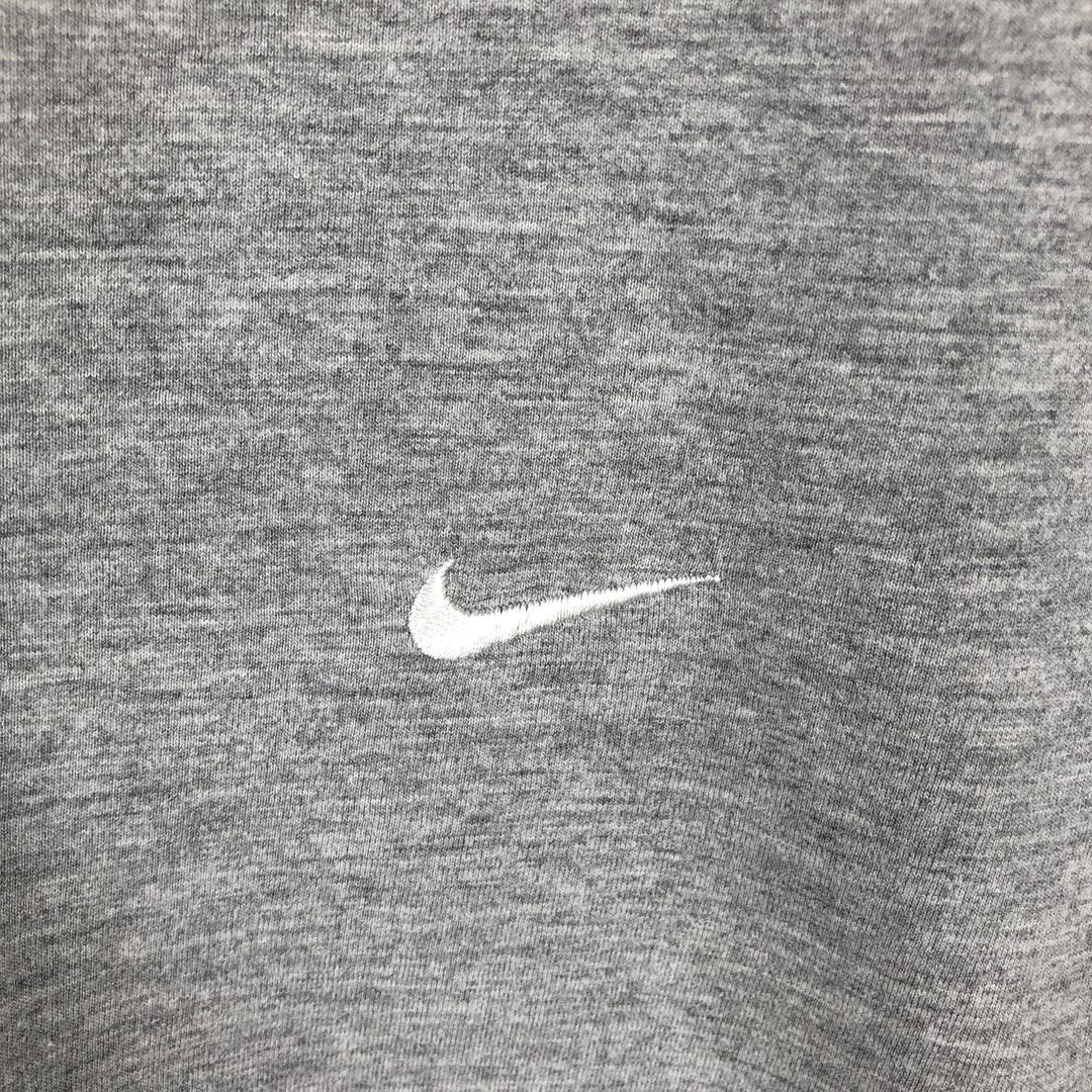 00'S Nike One Point Logo T-shirt Men's M size unclear gray type Vintage Second Hand