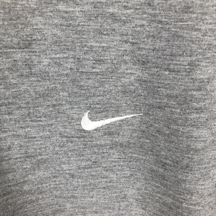 00'S Nike One Point Logo T-shirt Men's M size unclear gray type Vintage Second Hand