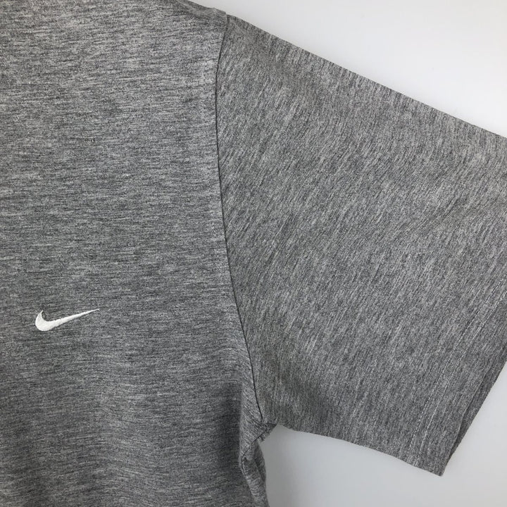 00'S Nike One Point Logo T-shirt Men's M size unclear gray type Vintage Second Hand