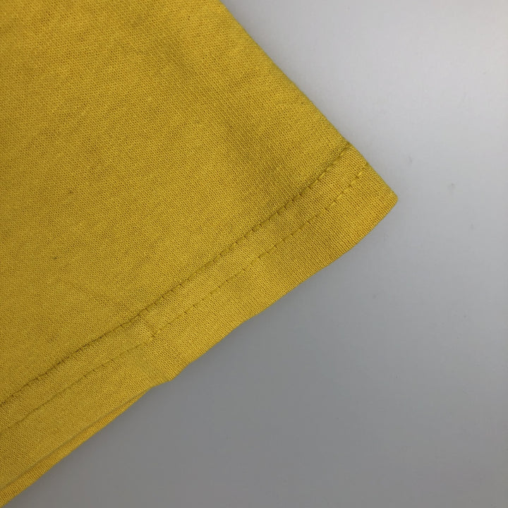 00'S Nike One Point Logo T-shirt Men's L size cotton yellow type Vintage Second Hand