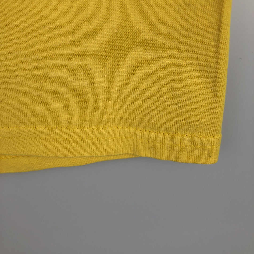 00'S Nike One Point Logo T-shirt Men's L size cotton yellow type Vintage Second Hand