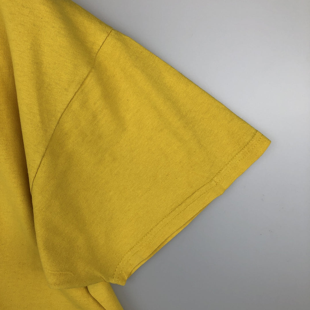 00'S Nike One Point Logo T-shirt Men's L size cotton yellow type Vintage Second Hand