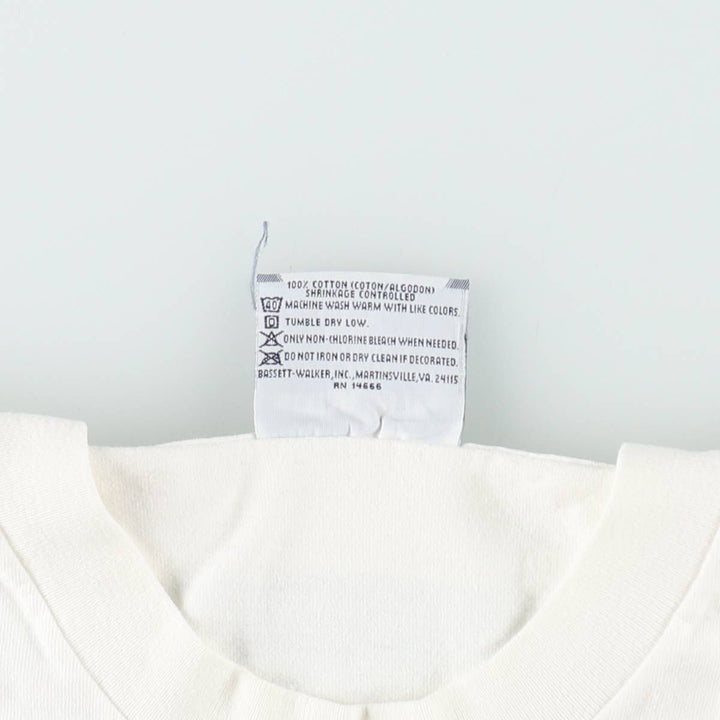 90s-00'S Lee Print T-Shirt, Men's XL (approx.) cotton white type Vintage Second Hand