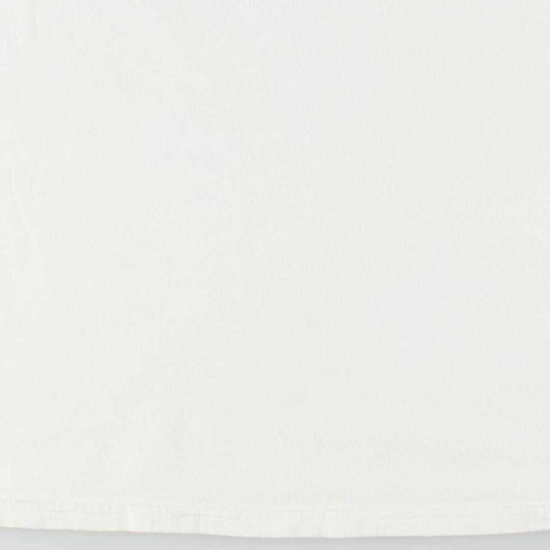 Gildan Printed T-shirt, Men's XL size cotton white type Vintage Second Hand
