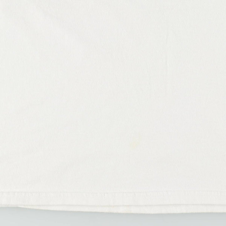 Gildan Printed T-shirt, Men's XL size cotton white type Vintage Second Hand