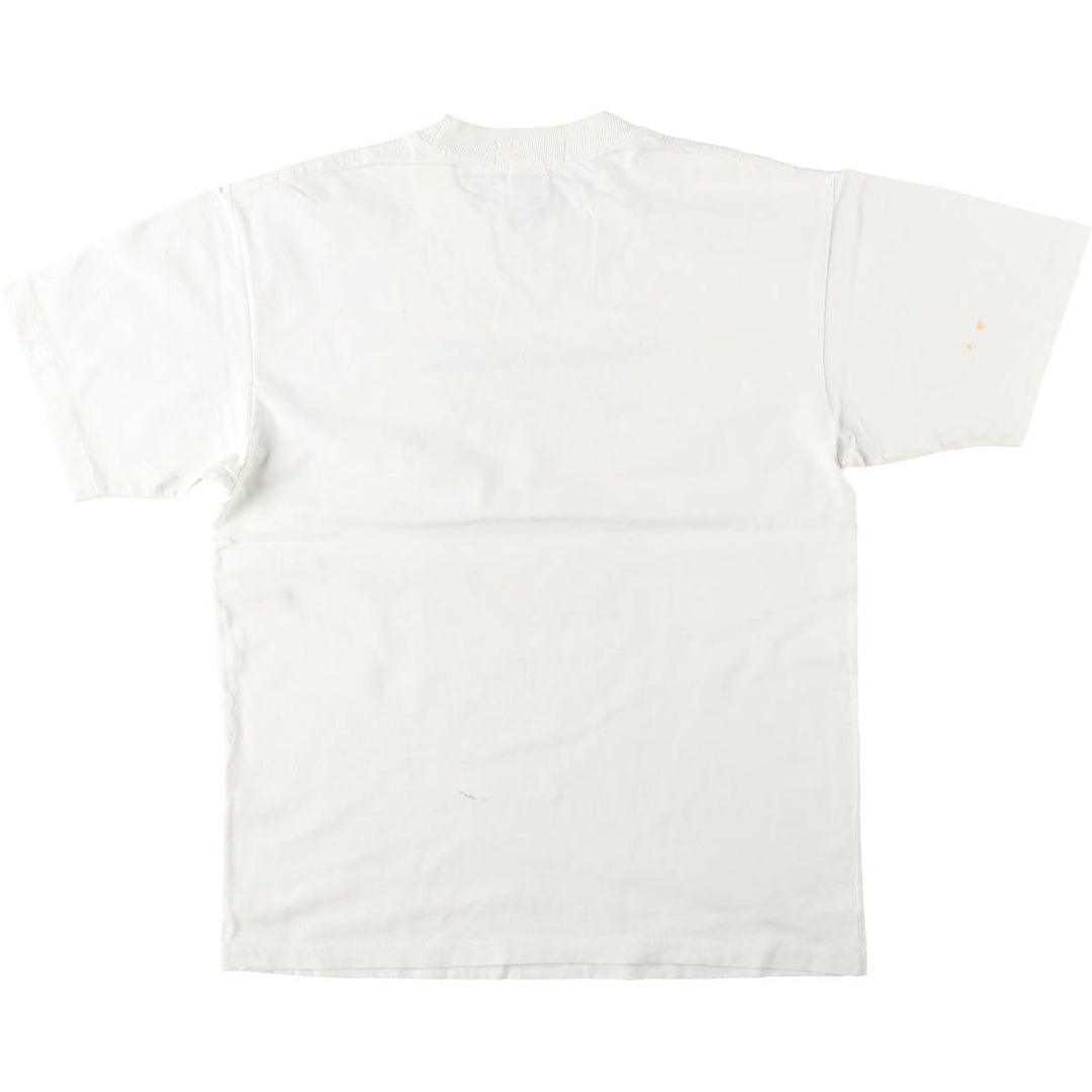 90'S NOMADA Print T-Shirt, Men's Size M (Equivalent), Vintage cotton pale white type Vintage Second Hand