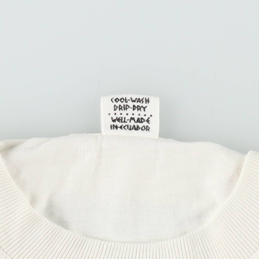 90'S NOMADA Print T-Shirt, Men's Size M (Equivalent), Vintage cotton pale white type Vintage Second Hand