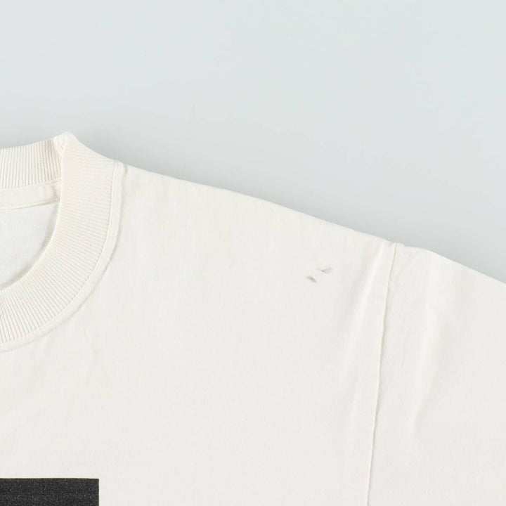 90'S NOMADA Print T-Shirt, Men's Size M (Equivalent), Vintage cotton pale white type Vintage Second Hand