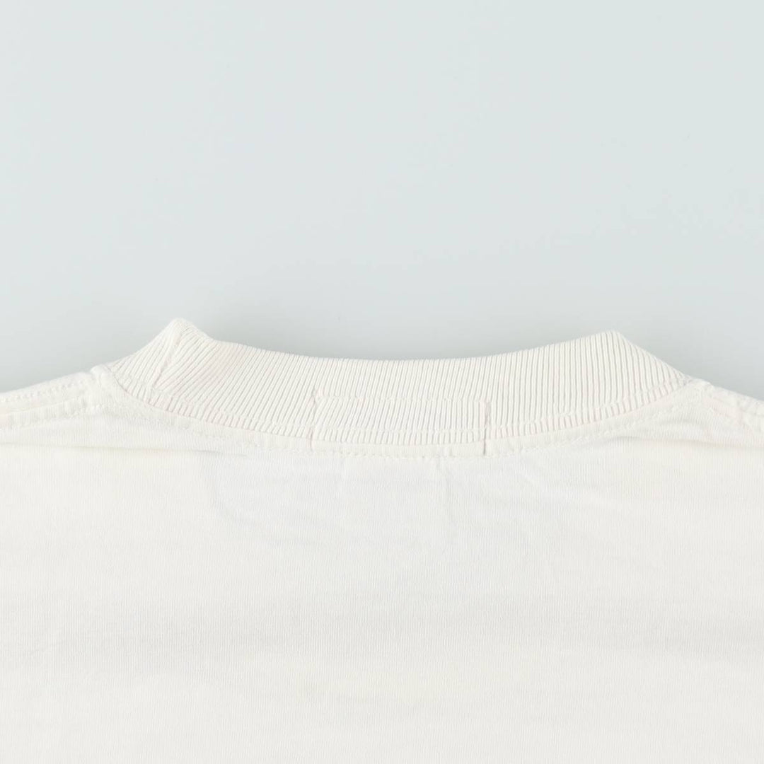 90'S NOMADA Print T-Shirt, Men's Size M (Equivalent), Vintage cotton pale white type Vintage Second Hand
