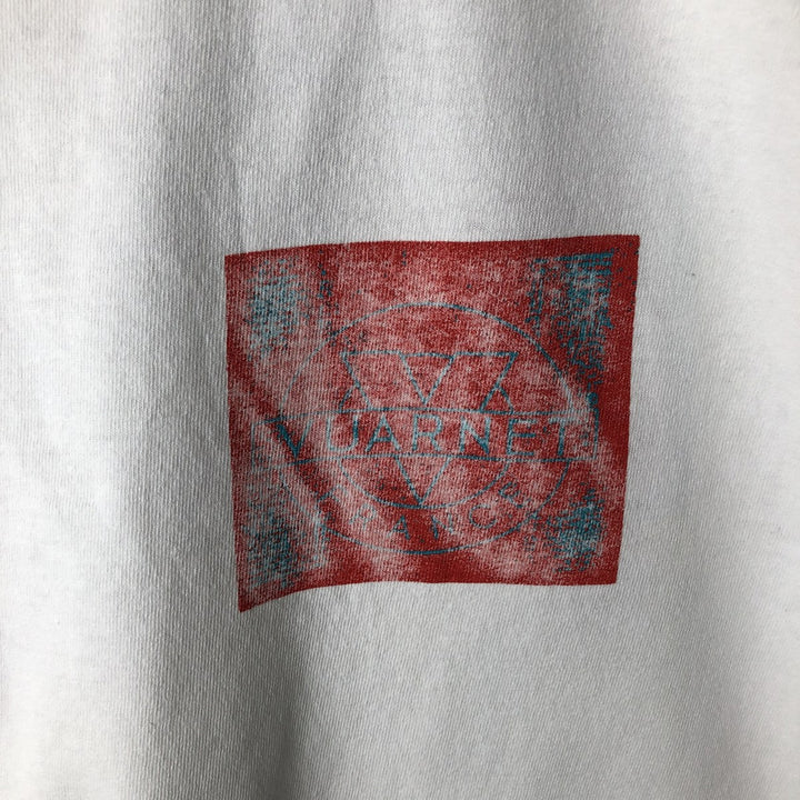 90'S VUARNET advertising t-shirt, made in USA, men's size XXL equivalent, vintage. cotton white type Vintage Second Hand