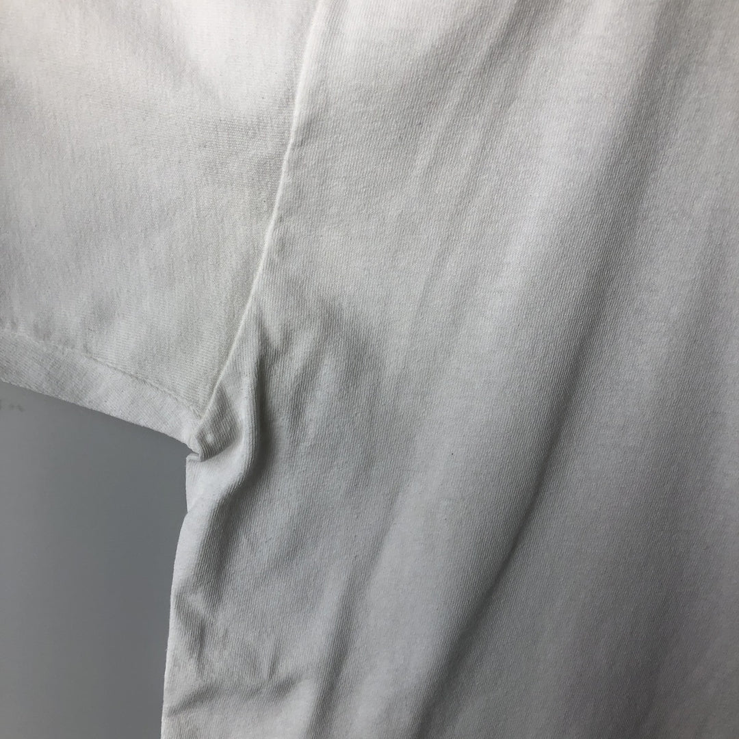 90'S VUARNET advertising t-shirt, made in USA, men's size XXL equivalent, vintage. cotton white type Vintage Second Hand