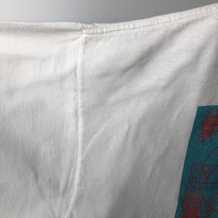 90'S VUARNET advertising t-shirt, made in USA, men's size XXL equivalent, vintage. cotton white type Vintage Second Hand