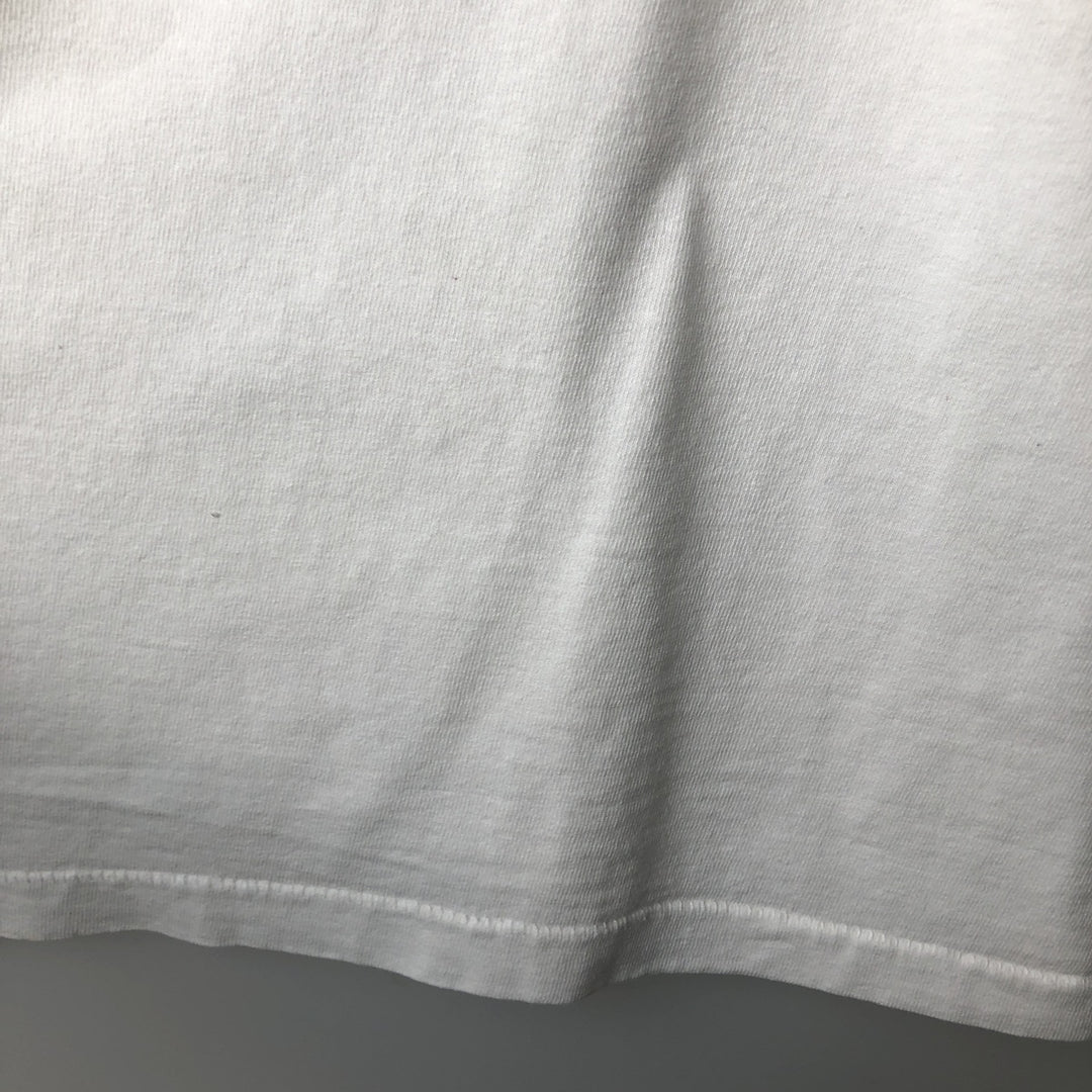 90'S VUARNET advertising t-shirt, made in USA, men's size XXL equivalent, vintage. cotton white type Vintage Second Hand
