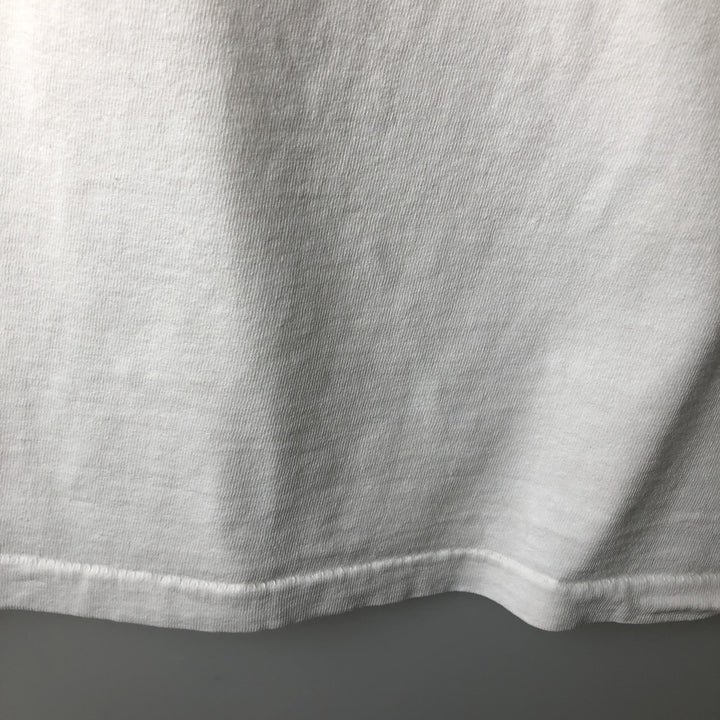 90'S VUARNET advertising t-shirt, made in USA, men's size XXL equivalent, vintage. cotton white type Vintage Second Hand
