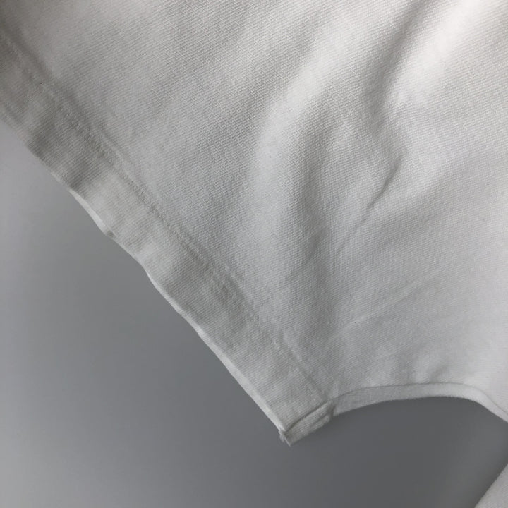 Printed T-shirt, Men's XL equivalent, Vintage unclear white type Vintage Second Hand