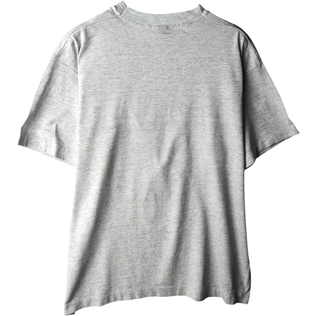 90'S SCREEN STARS Printed T-shirt Made in USA Men's XL Vintage cotton gray type Vintage Second Hand