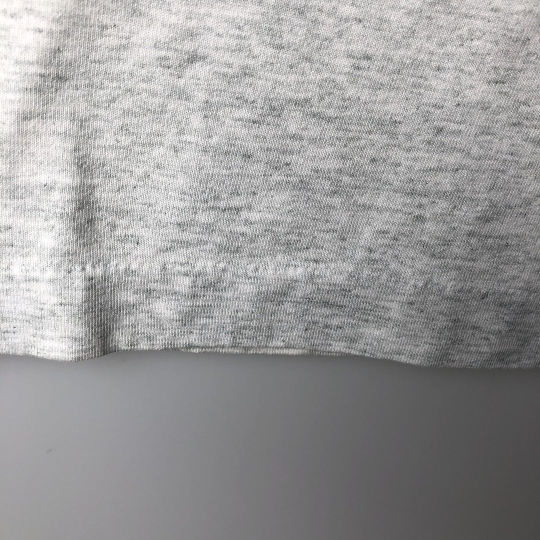 90'S SCREEN STARS Printed T-shirt Made in USA Men's XL Vintage cotton gray type Vintage Second Hand