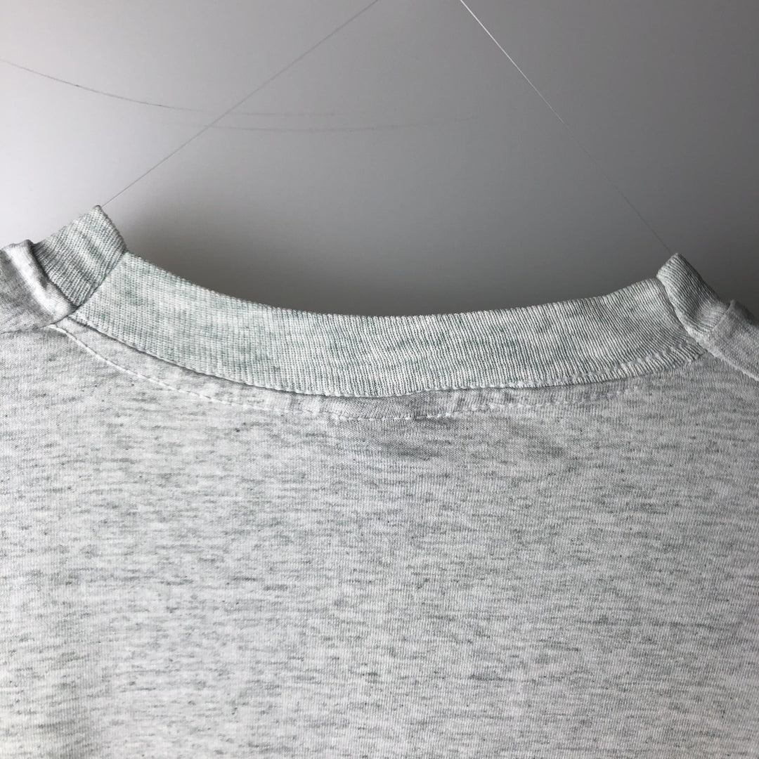 90'S SCREEN STARS Printed T-shirt Made in USA Men's XL Vintage cotton gray type Vintage Second Hand