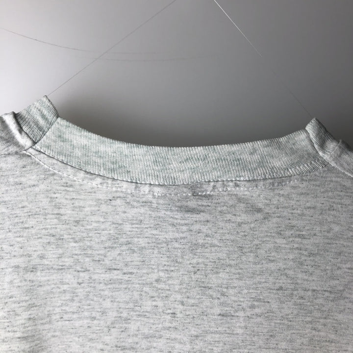 90'S SCREEN STARS Printed T-shirt Made in USA Men's XL Vintage cotton gray type Vintage Second Hand