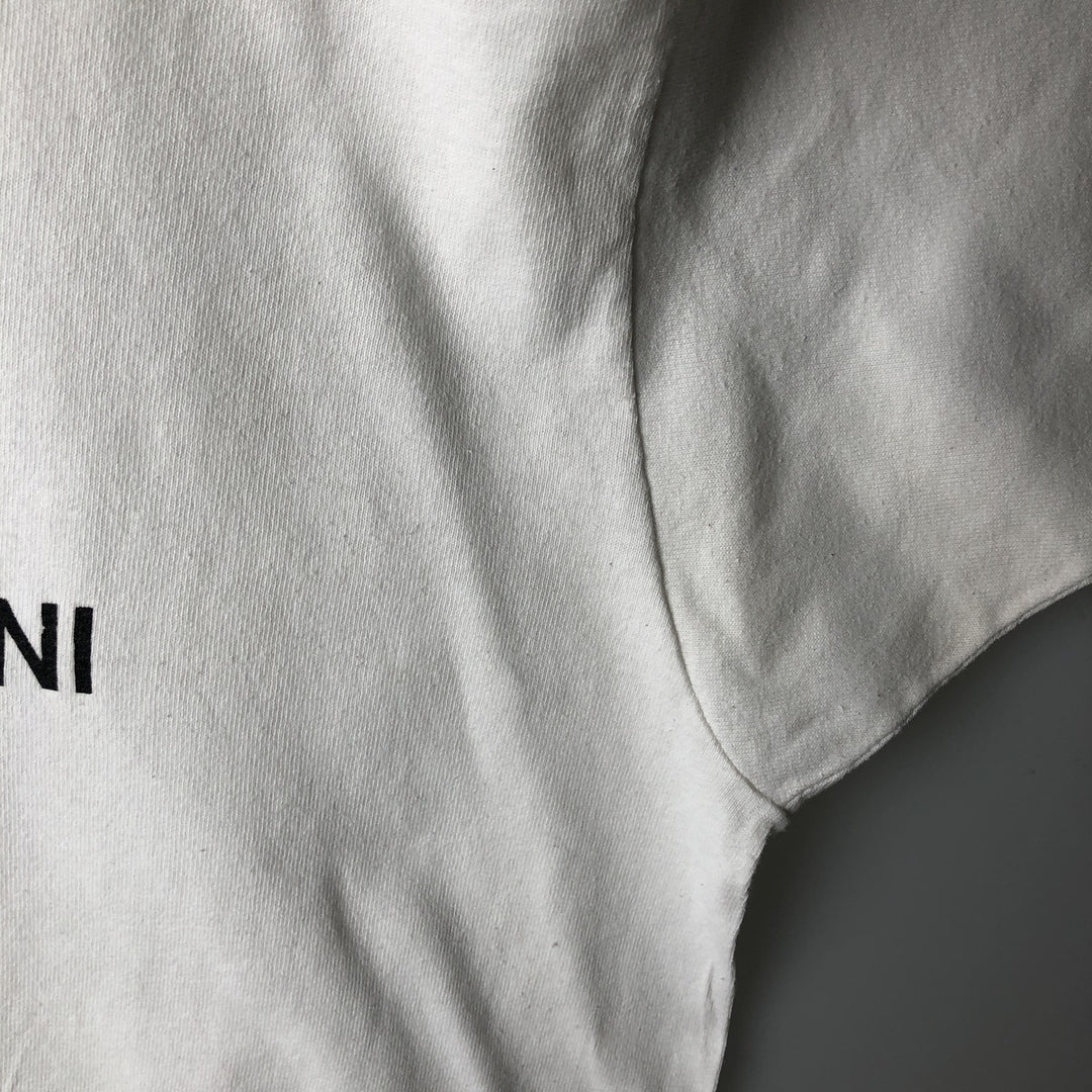90'S Fruit of the Loom printed T-shirt, made in the USA, men's XL size, vintage cotton white type Vintage Second Hand