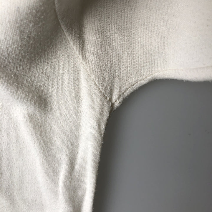 Printed T-shirt, Men's Size S (equivalent), Crew Neck, Vintage unclear white type Vintage Second Hand