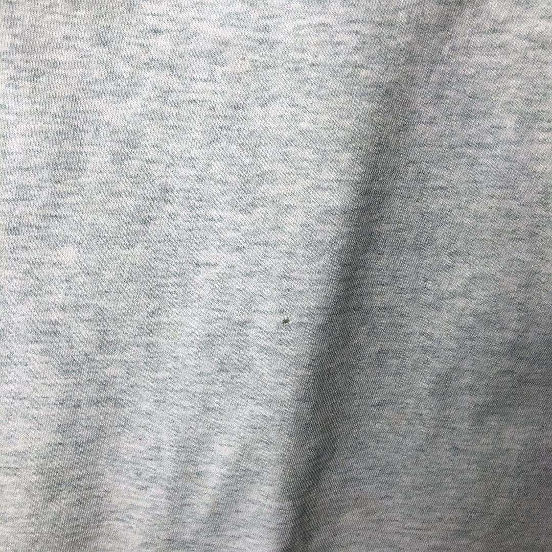 90'S Fruit of the Loom BUTT NAKED FISHING print T-shirt, Made in USA, Men's XL equivalent, Vintage cotton gray type Vintage Second Hand