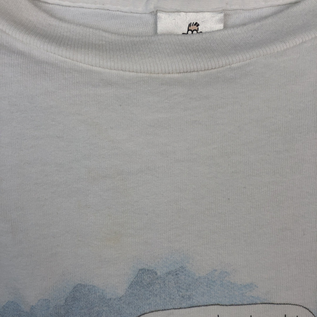 80'S The Far Side Print T-Shirt, Made in USA, Men's Size L (Equivalent), Vintage cotton white type Vintage Second Hand