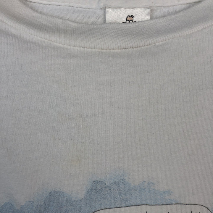 80'S The Far Side Print T-Shirt, Made in USA, Men's Size L (Equivalent), Vintage cotton white type Vintage Second Hand
