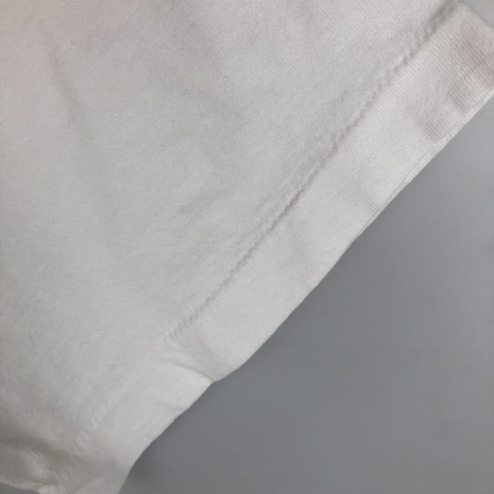 90'S Fruit of the Loom print T-shirt, Made in USA, Men's XXL cotton white type Vintage Second Hand