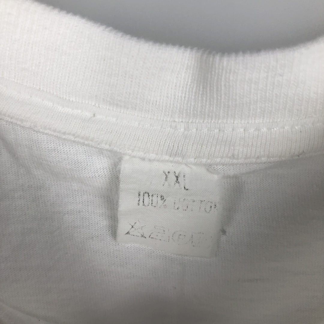 ~90'S Ludwig van Beethoven T-shirt, Men's XXL equivalent, Vintage cotton white type Vintage Second Hand