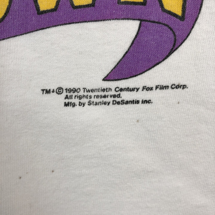 90'S In Living Color Homey D. Clown Print T-Shirt, Men's Size S (Equivalent), Vintage unclear white type Vintage Second Hand