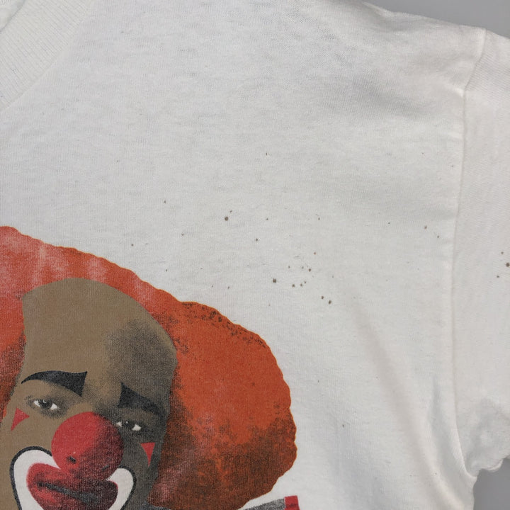 90'S In Living Color Homey D. Clown Print T-Shirt, Men's Size S (Equivalent), Vintage unclear white type Vintage Second Hand