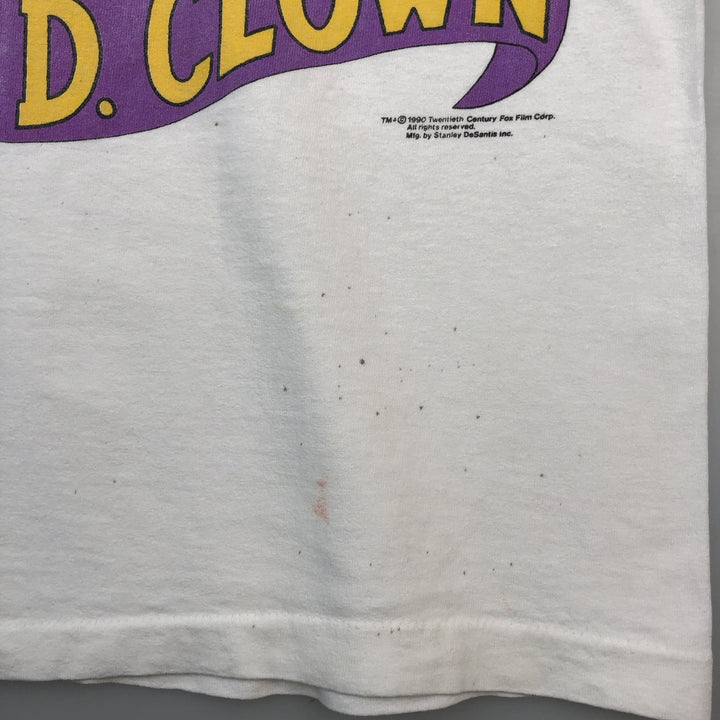 90'S In Living Color Homey D. Clown Print T-Shirt, Men's Size S (Equivalent), Vintage unclear white type Vintage Second Hand