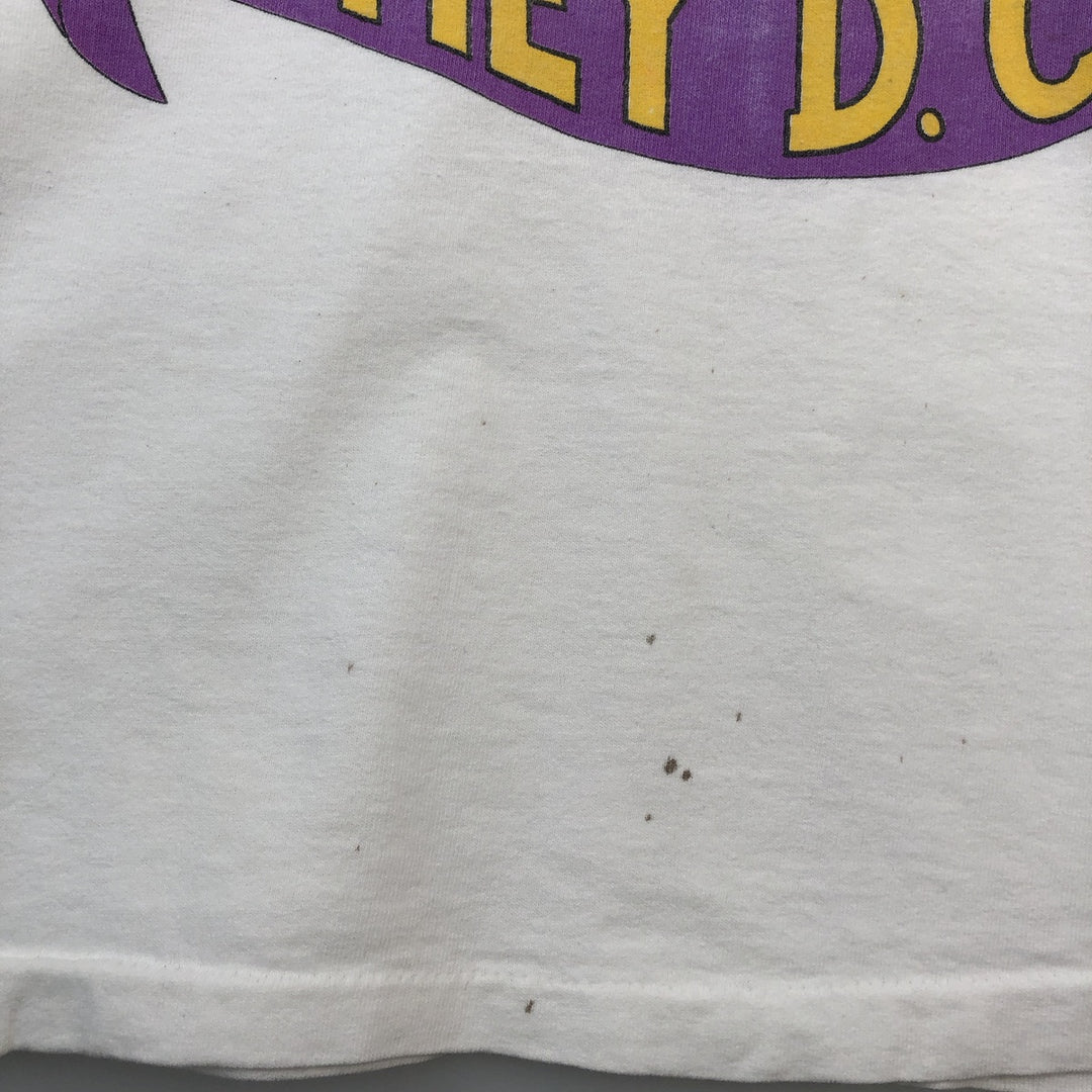 90'S In Living Color Homey D. Clown Print T-Shirt, Men's Size S (Equivalent), Vintage unclear white type Vintage Second Hand