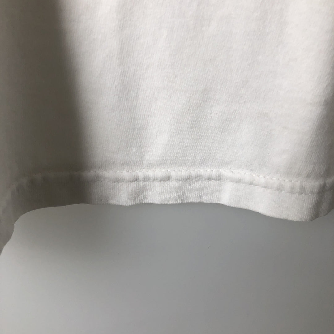 Hanes COMFORT-T Durty Jakes Cafe and Bar Advertising T-Shirt, Men's XL (approx.) cotton white type Vintage Second Hand