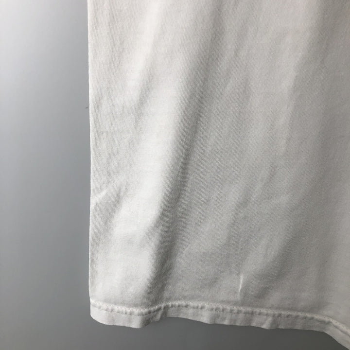 Hanes COMFORT-T Durty Jakes Cafe and Bar Advertising T-Shirt, Men's XL (approx.) cotton white type Vintage Second Hand