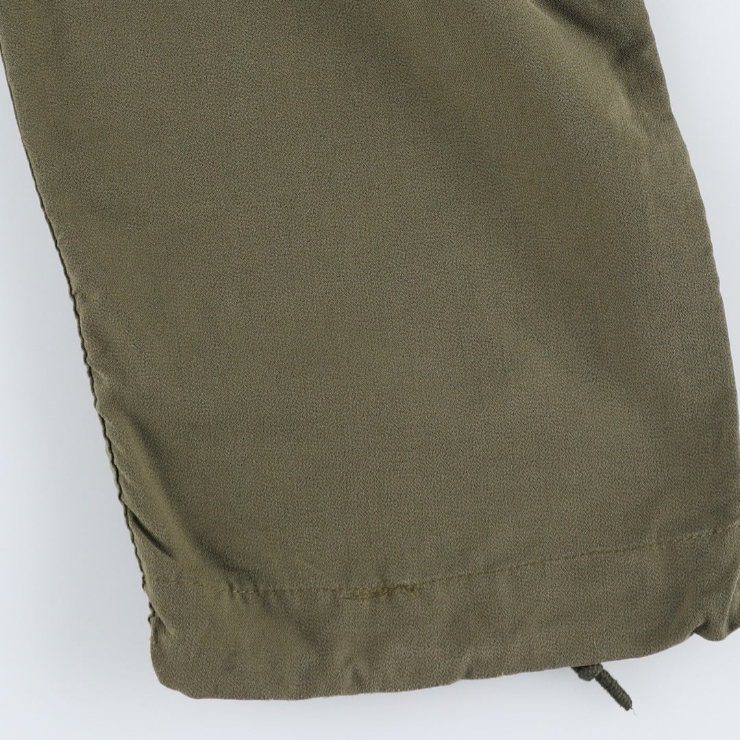 Military cargo pants, women's size L (equivalent to W30), vintage. unclear Khaki type Vintage Second Hand